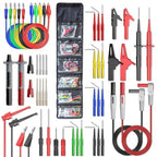 Goupchn 47PCS Multimeter Test Leads Kit with Replaceable Probes Set - style: 47PCS