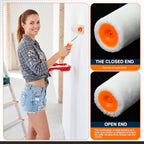 Honeydak 8 Pack Mini Paint Roller with Replacement Heads, 9 Inch - size: 9 Inch