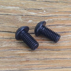 35 Pieces M6 x 12mm Button Head Socket Cap Screws, Thread Pitch 1.0mm, Sutemribor M6 Black Screws, 10.9 Grade Alloy Steel, Black Oxide Finish, Fully Threaded - size: M6 x 12mm, style: Button Head