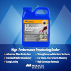Miracle Sealants 511 Impregnator Penetrating Stone & Tile Sealer, Pint - size: Pint