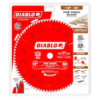 Diablo Saw Blade for Wood - 12" x 80 Hi-ATB Teeth, 1" Arbor