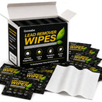 Lead Cleaning Wipes, 100 Individually Wrapped, Alcohol-Free, 7.9 X 5.5 inch