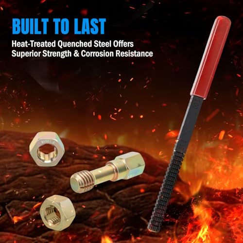 Nilight 56PCS Thread Chaser Set SAE Metric Universal UNC UNF Sizes - size: 56PCS Metric & SAE