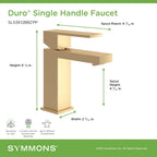 Open Box - Symmons SLS3612BBZPP - Bathroom Sink Faucets Faucet