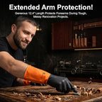 Gastody™ - Chemical Resistant Gloves, Reusable,Heavy Duty Safety Work Gloves,Resist Acid,Oil,Alkali - S-M-L-XL-XXL Size - size: X-Large, style: Chemical Gloves Set of 2 Pairs