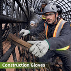 Schwer 6 Pairs A2 Cut Resistant Work Gloves, Ultra Durable, LT5636, M - size: Medium