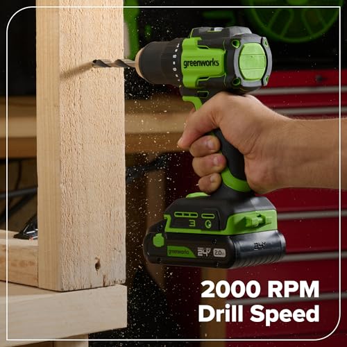 GREENWORKS 24V (8-TOOL) Combo (Drill, Impact Driver, Circular Saw, Reciprocating Saw, Jigsaw, Multi-Tool, Sander, Flashlight), 4.0Ah + (2) 2.0Ah (Power Bank) Batteries, (2) Cables, 65W Rapid Charger - size: 8PCS Combo Kits