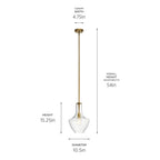 Open Box - Kichler 42141NBR - Pendants Indoor Lighting