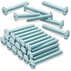 Cabinet Knob & Pull Machine Screws 25-pk (8-32 x 1-1/2") or Choose Your Length; Fasteners for Kitchen & Bathroom Drawer & Door Hardware - size: 8-32 x 1-1/2"