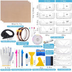 QUKLOGEN Sublimation Shirts Tool Kits - color: White
