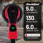 BUCKTOOL 6-Inch Variable Speed Random Orbital Sander, 3A Brushless Motor