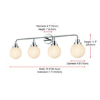 Open Box - Elegant Lighting LD7036W38C - Bathroom Fixtures Indoor Lighting