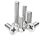 40Pcs M3-0.5x40mm Flat Head Phillips Machine Screw - size: M3-0.5x40mm(40Pcs)