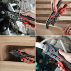 2pcs Locking Pliers Set, 5 Inch Curved Jaw Locking Pliers with Anti-slip Handle Heavy Carbon Steel Vice Grip for Clamping Twisting Welding (2pcs) - size: 5 Inch 2pcs
