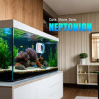 Magnetic Aquarium Fish Tank Glass Algae scrapers Glass Cleaner Scrubber Clean Brush [Floating,Scratch-Free,Non-Slip,magnetizing] S - color: Light Blue