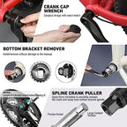DURATECH 31 Pieces Bicycle Tool Kit, Bike Repair Tools with Storage Box