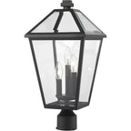Open Box - Z-Lite 579PHBR-BK - Post Lights Outdoor Lighting