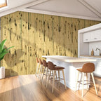 Art3d 48 x 96 in Pole Wrap Natural Bamboo Wall Panel, 1-Pack, Light Burned - color: Light Burned, size: 1-48 inches x 96 inches