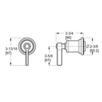 Open Box - Pfister 016-WNBG - Diverter Trims Showers