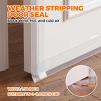 Holikme 65FT Weather Stripping Door Seal Draft Stopper Window Seal