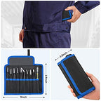 10 Piece Precision Tweezers Set, ESD Stainless Steel for Electronics Repair