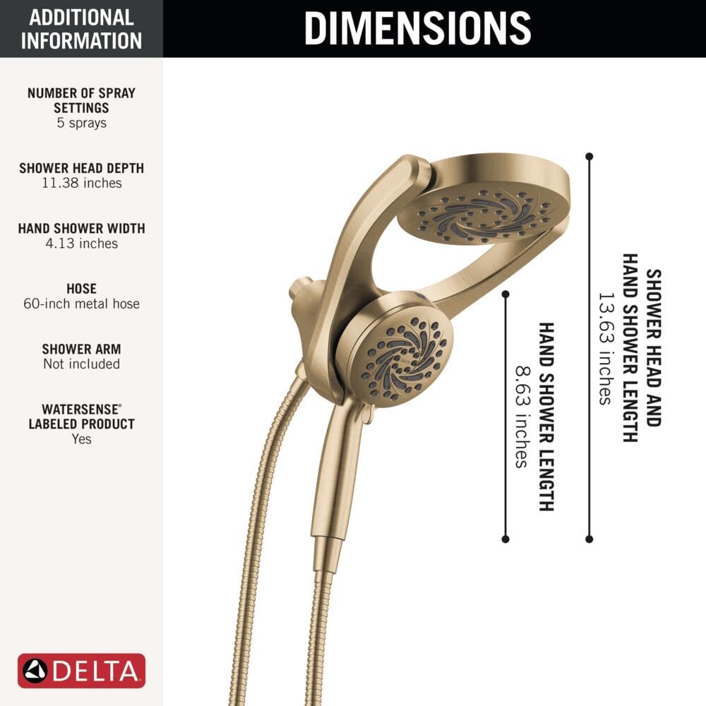 Open Box - Delta 75419CZ - Shower Heads Showers