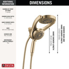 Open Box - Delta 75419CZ - Shower Heads Showers
