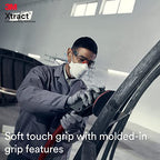 3M Xtract Pneumatic Random Orbital Sander, 88945, 5 in - size: 5 in, 3/32 in Orbit, style: Self-Generated Vacuum