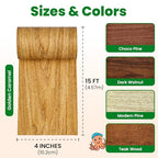 ECOHomes Wood Grain Repair Tape (Golden Caramel, 4 Inch x 15 Feet) - color: Golden Caramel, size: 4 Inch By 15 Ft