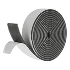 uxcell Weather Stripping Door Seal, 1" x 1/8" x 6.5 Ft Adhesive Foam Tape Seal Soundproof Insulation Strips for Door Frame Window Gaps (1 Roll, 6.5 Feet) - size: 1" x 1/8" (6.5 Ft)