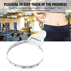 2PCS Body Tape Measure 60inch (150cm), Automatic Telescopic Tape Measure for Body Measurement & Weight Loss, Accurate for Tailor, Sewing, Fitness, Handcrafts, Clothes - color: white
