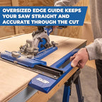 Kreg Rip-Cut Universal Circular Saw Guide, Cuts up to 48" Wide, KMA2400 - style: KMA2400