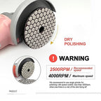 SHDIATOOL Dry Diamond Polishing Pads 4-Inch Sanding Disc Grit 400 for Granite Marble Stone 7Pcs - style: Grit 400