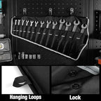 DURATECH Flex-Head Ratcheting Combination Wrench Set, SAE, 13-piece - style: 13-Piece Set