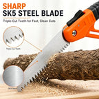 Camping Saw with Upgraded Hand Guard and SK5 Blade
