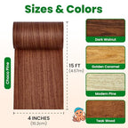 ECOHomes Wood Grain Repair Tape (Choco Pine, 4 Inch x 15 Feet) - color: Choco Pine, size: 4 Inch By 15 Ft