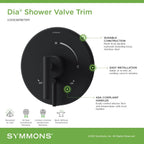 Open Box - Symmons S3590BTRM - Volume Control Trims Showers