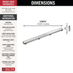Open Box - Delta DT0733613 - Shower Drain Parts Bath and Shower Parts