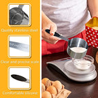 2PCS 1/2cup(118ml) Measuring Cup, Stainless Steel Measure Scoop - size: 1/2cup