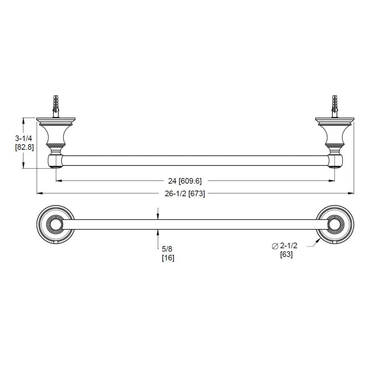 Open Box - Pfister BTB-TB3C - Bathroom Hardware Bathroom Hardware and Accessories