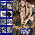 4 1/2 Cut Off Wheels,150 Pack Angle Grinder Cutting Wheel, 7/8" Arbor, DIY