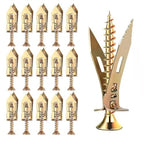 50Pcs Self Drilling Drywall Anchors with Screws Zinc Plated