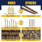 Wood Screws Assortment Kit with Assorted Torx Drive Deck Screws, 450pcs