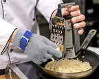 Schwer ANSI A9 Cut Resistant Glove, Food Grade Stainless Steel wire Mesh Metal Gloves, Knife Cutting Gloves for kitchen Mandoline Slicing Butcher Meat Cutting Oyster Shucking Fish Fillet（L, 1 PCS） - size: Large (Pack of 1), style: 2.0 Steel Wire+hppe