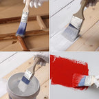 Bates- Angle Paint Brushes for Walls and Trim, 2-Inch, 4 pcs, Stubby & Long Treated Wood Handles, 2 Inch Paint Brushes - color: Wood Handle Angle, size: 4 Pack, 2" Stubby & Long