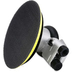 Random Orbital Air Sander 5" Pneumatic Palm Sander DA Sander, Low Vibration Noise Reduction, 12000 RPM, Hook & Loop, for Auto Body, Car Detailing, Wood, Metal Polishing & Buffing - size: 5 inch
