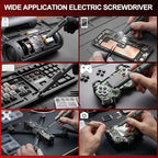 SHARDEN 75 IN 1 Mini Electric Screwdriver Set, Power Screwdriver