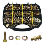 535PCS SAE Bolt and Nut Assortment Kit - size: 535pcs 1/4"-20 5/16"-18 3/18"-16