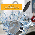 2PCS 1/4cup(59ml) Measuring Cup, Stainless Steel Measure Scoop - size: 1/4cup