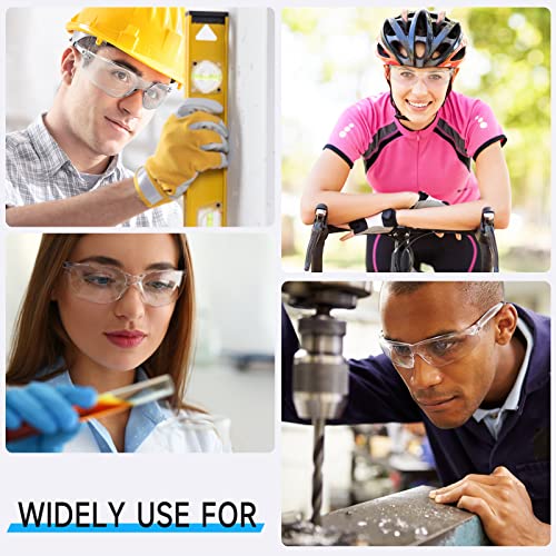 Salfboy 50pack safety glasses for men, Ansi Z87.1 Eye Protection Glasses - color: 118- 25clear+25grey
